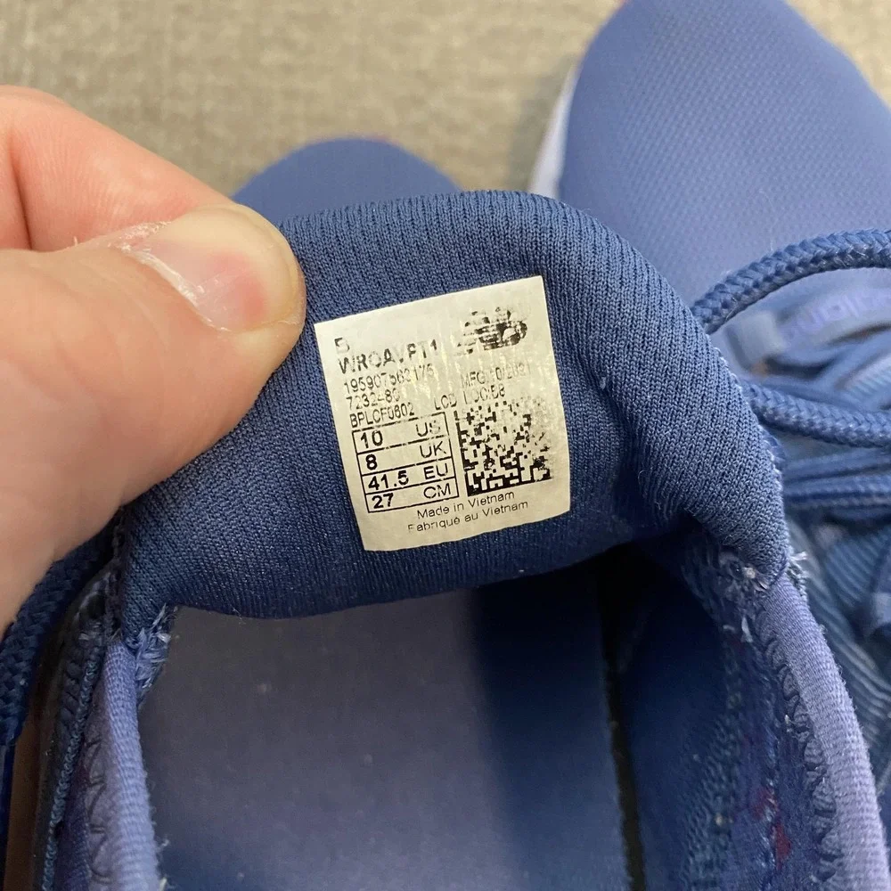 New Balance Fresh Foam Roav Shoes Womens Size 10 Blue Mesh Cushioned WROAVP1